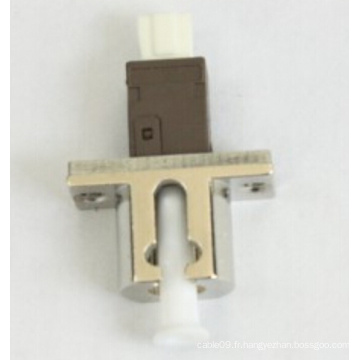 Mu-LC Simplex Adaptateur fibre optique en métal